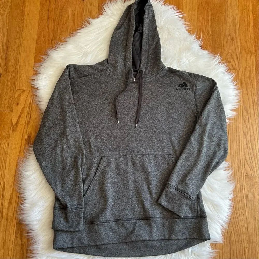 Women’s Gray Adidas Ultimate Hoodie Size Large
